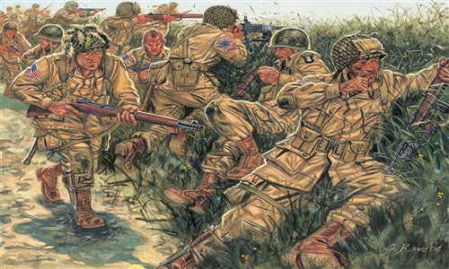 U.S. Paracadutisti Seconda guerra mondiale 1:72