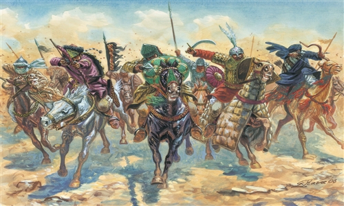 Guerrieri Arabi era medioevale 1:72
