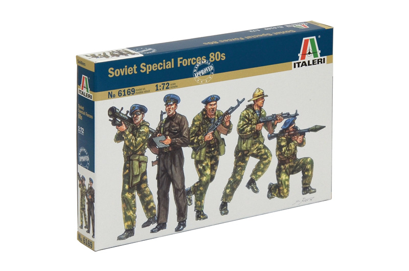 Forze speciali sovietiche &quot;Spetsnaz&quot; 1980 1:72