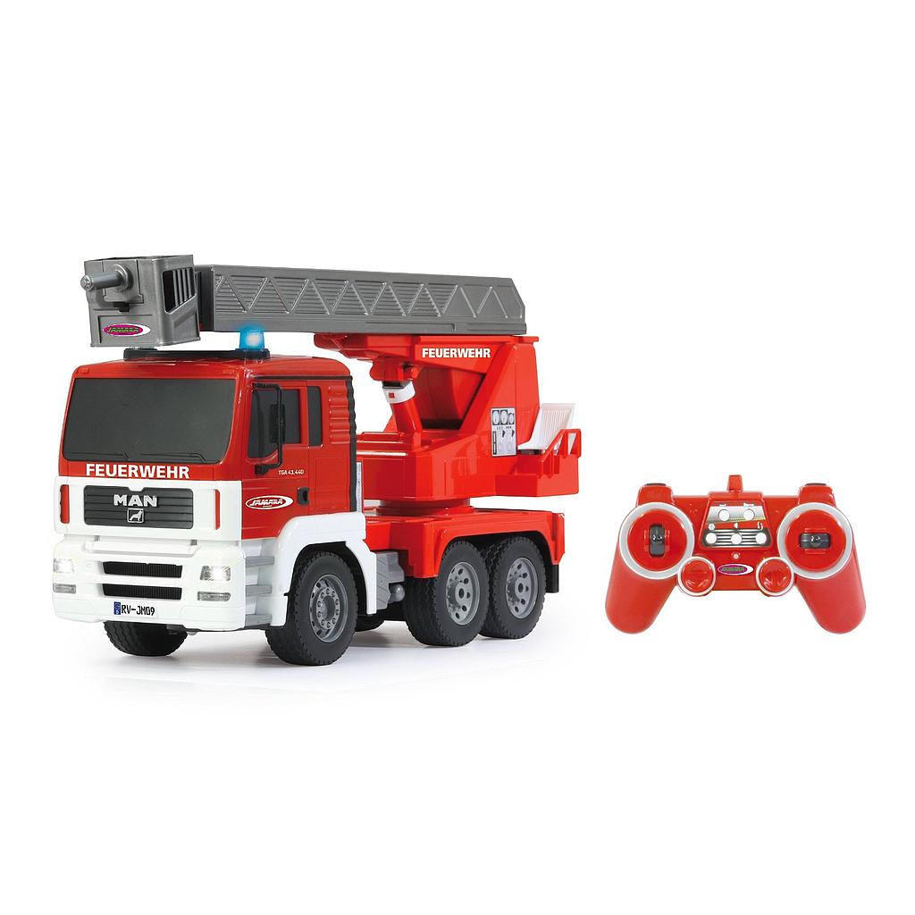 camion pompieri MAN rc 1/20