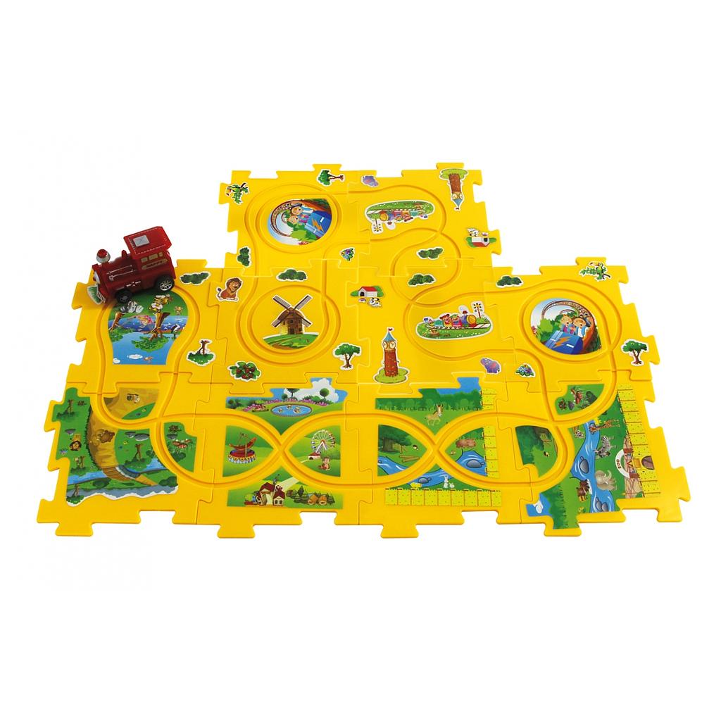 Puzzle Treno Dynamic Zoo