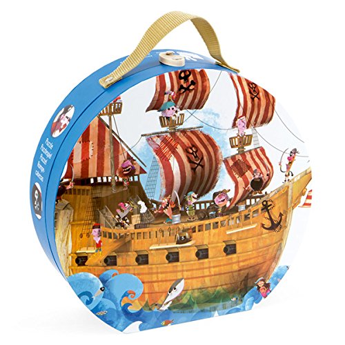 Puzzle da pavimento la nave pirata 39 pezzi