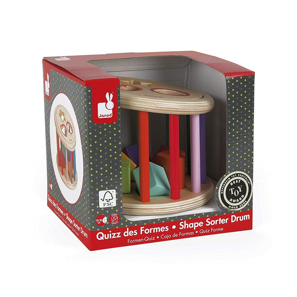 cilindro con forme in legno
