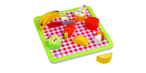set frutta verdura a pezzi magnetica