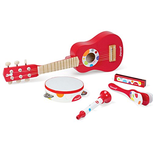 set 5 strumenti musicali