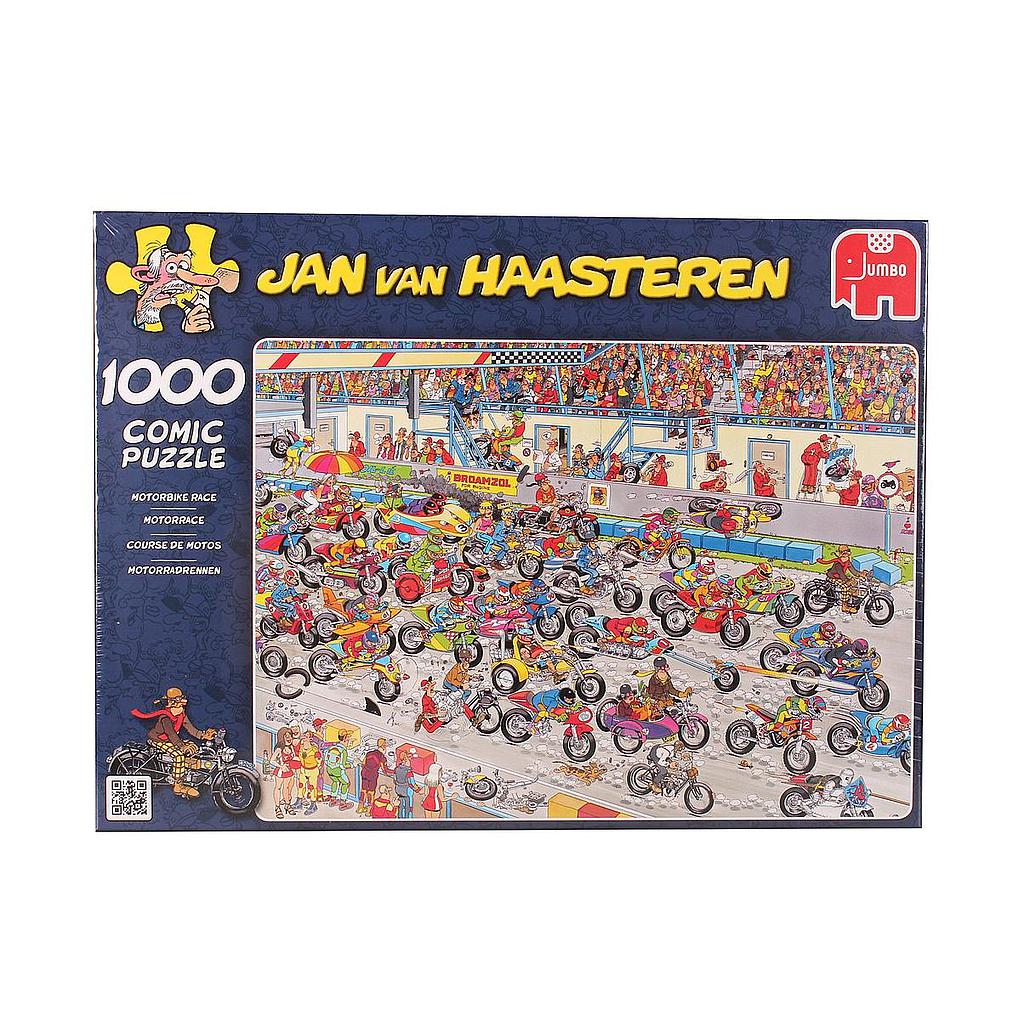 corsa di motociclette -comic 1000pz
