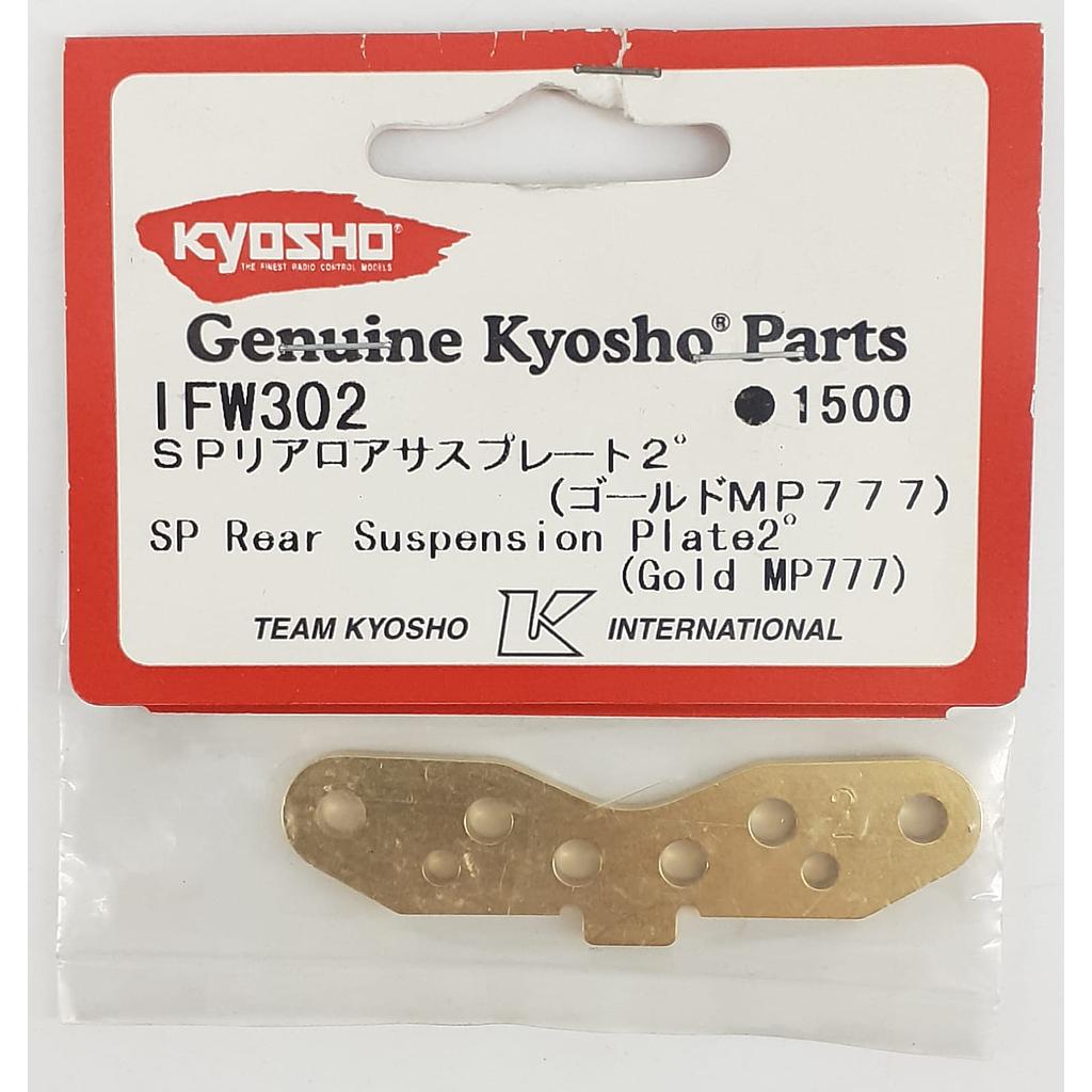 piastrina sospensioni posteriore 2' gold MP777