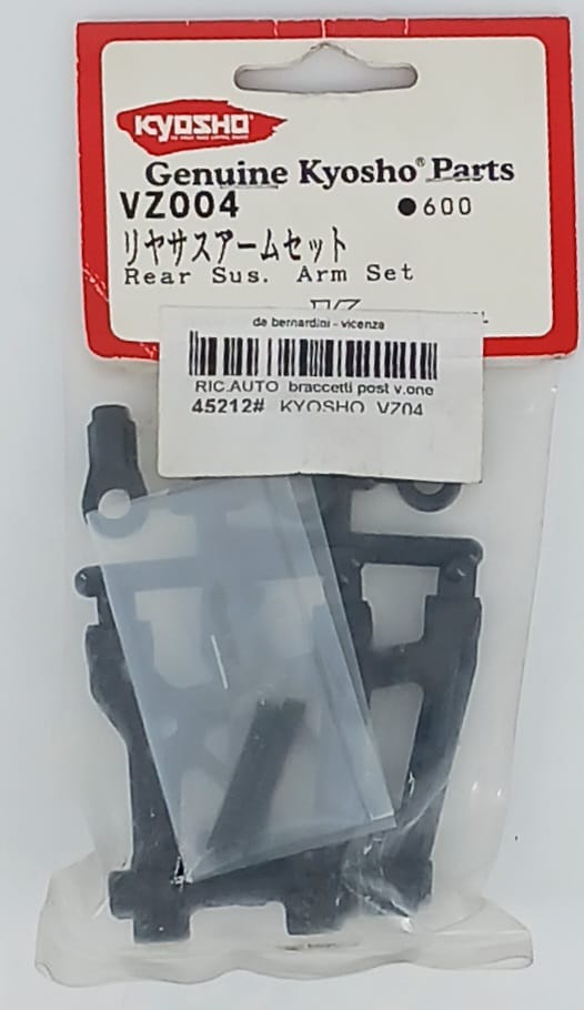 braccetti posteriori  V-One Kyosho