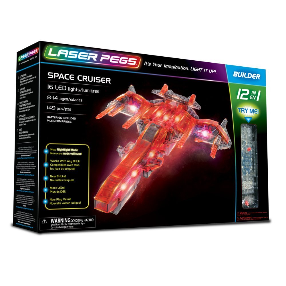 Nave spaziale 12 in 1 - Laser pegs