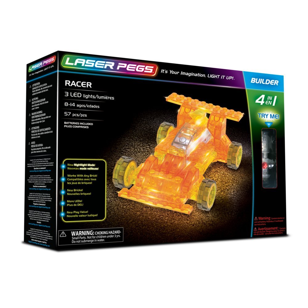 racer 4in1 - laser pegs