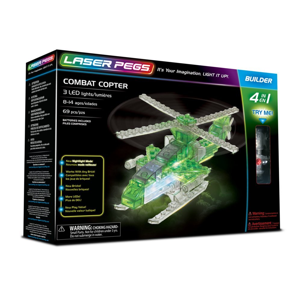 elicottero 4in1 - Laser Pegs