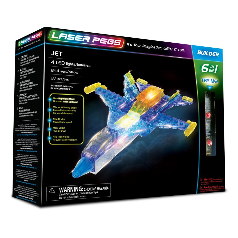 Jet 6 in 1 - Laser Pegs