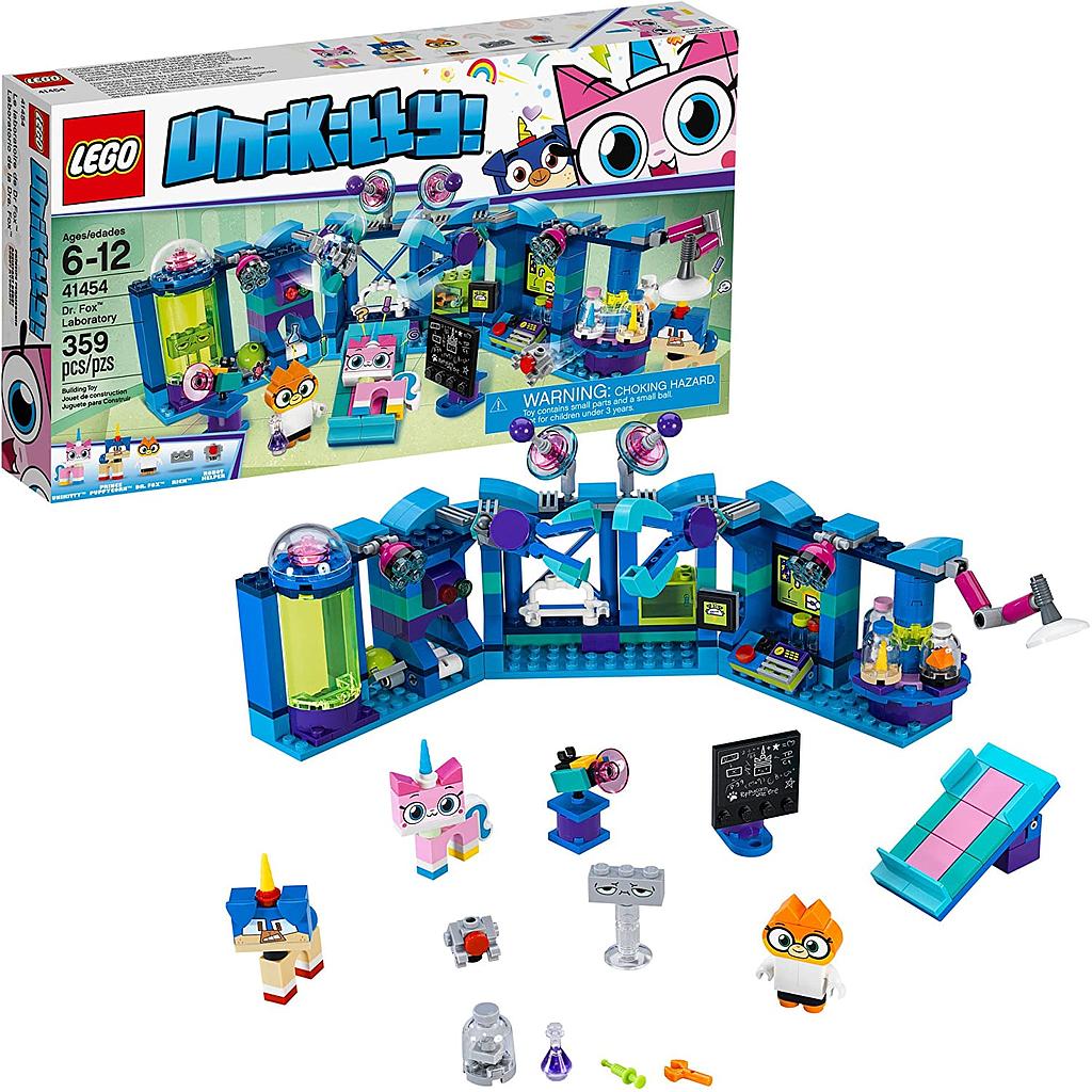 Il laboratorio della D.ssa Volpe Unikitty Lego