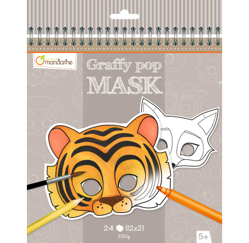 Graffy Pop Mask animali