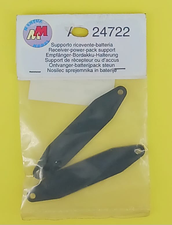 supporti plastica ricevente e batteria