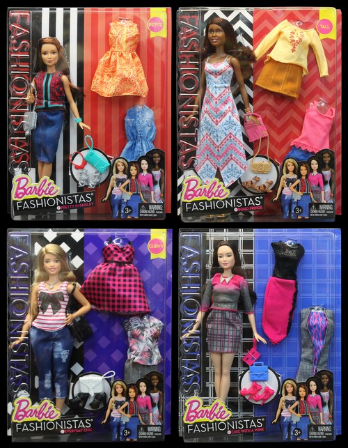barbie fashionistas e moda