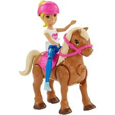 Barbie con pony party e via 