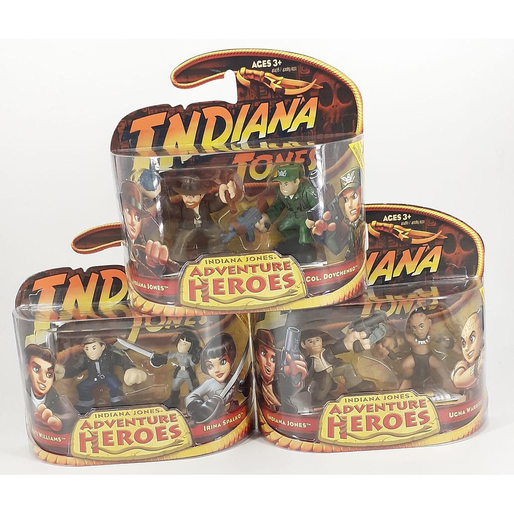 coppia di personaggi Adventure Heroes Indiana Jones