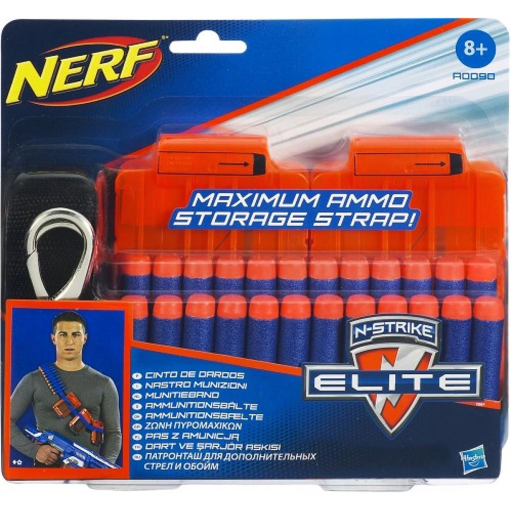 bandolera  con munizioni n-strike elite