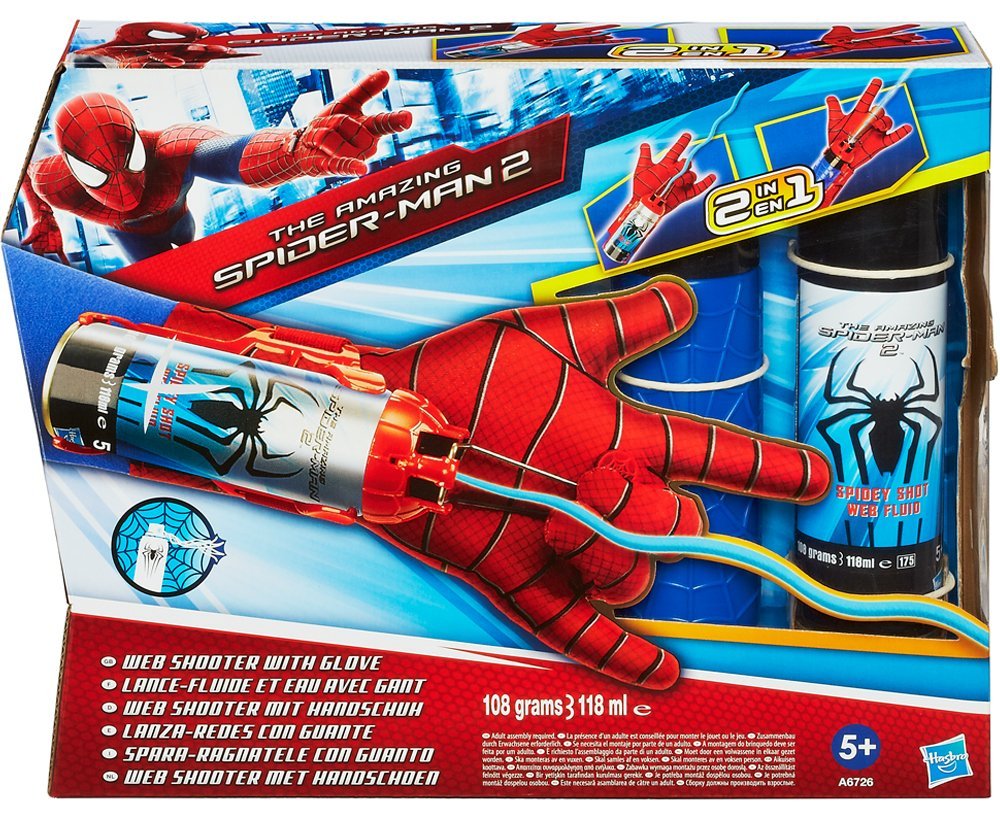 Spiderman:guanto sparagnatele 2 in 1 