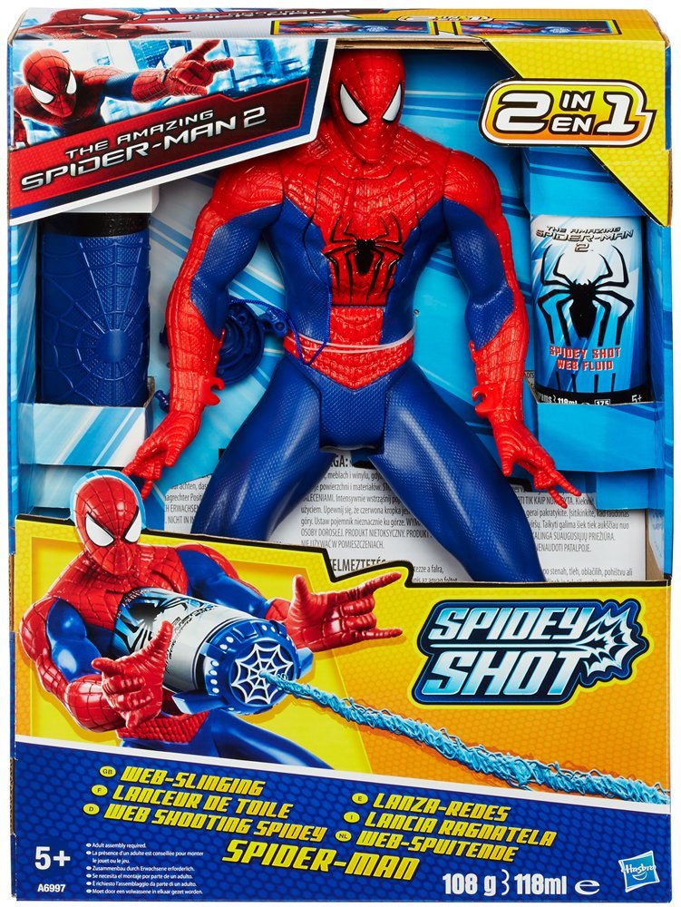 Spiderman lancia ragnatela