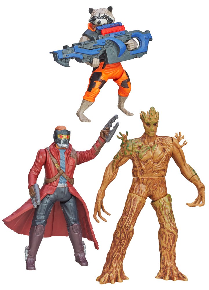 Guardian of the galaxy: rapid revealers figure assortiti