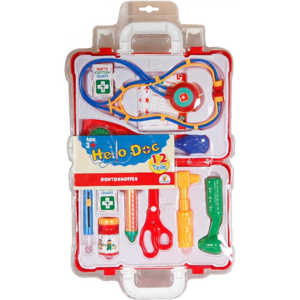 Valigetta dottore con 12 accessori