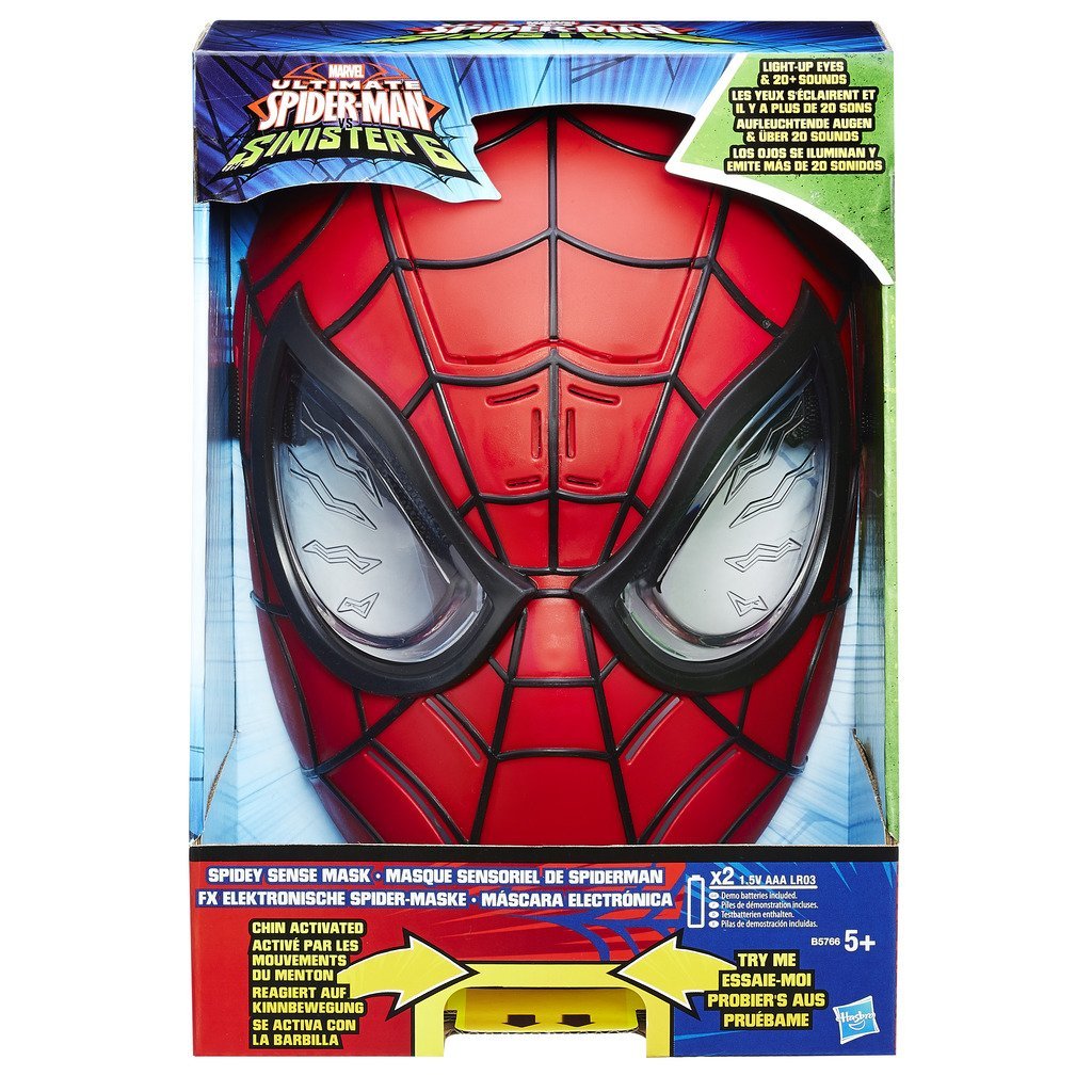 Maschera elettronica Spider-man