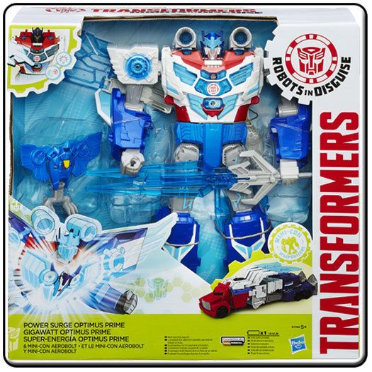 Trasformer power surge Optimus Prime