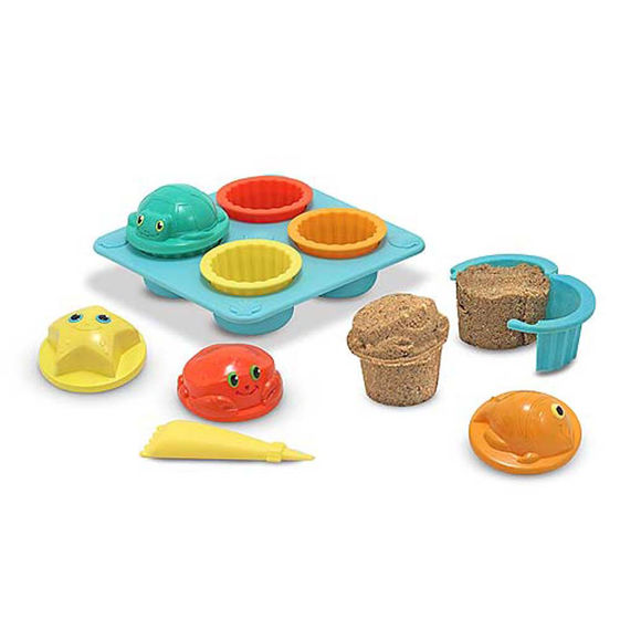 Cupcake set formine spiaggia