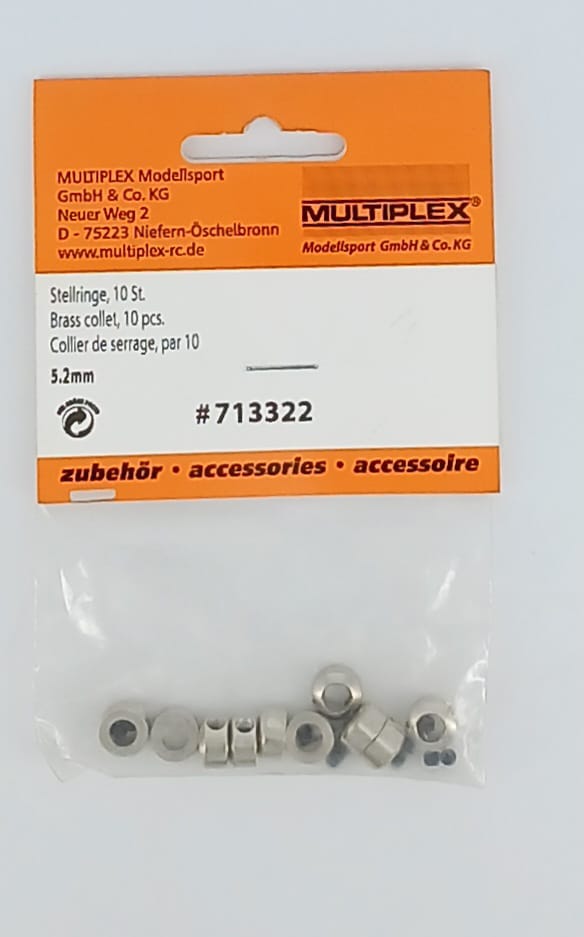 collari con grano foro 5,2mm Multiplex