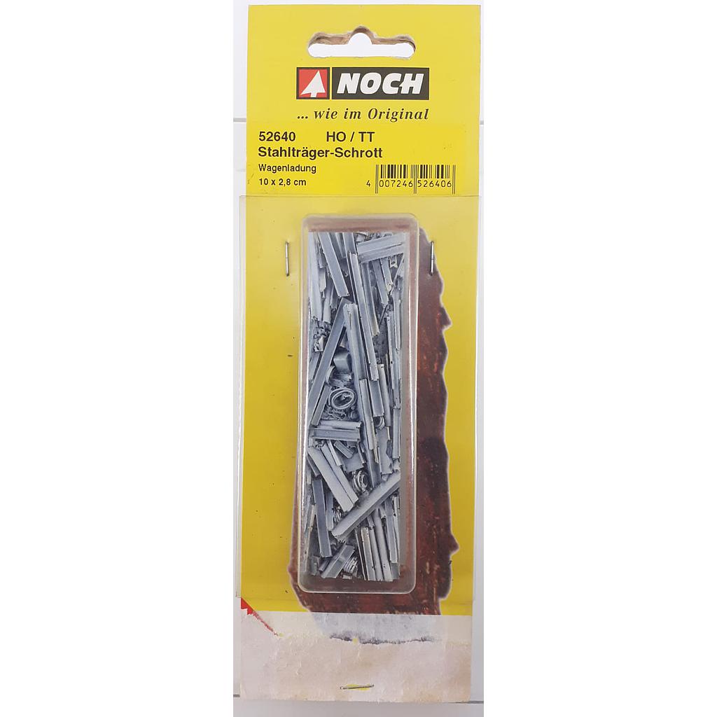 carico rottami metallici per vagone merci HO