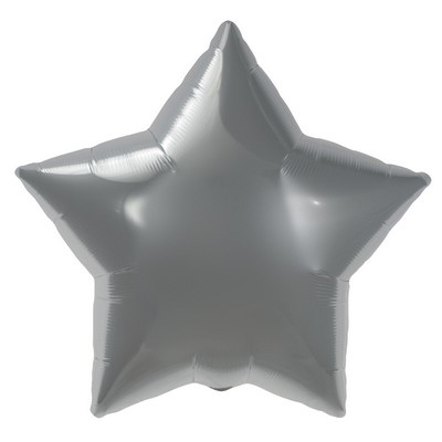 Pallone foil  55 cm Stella Argento 