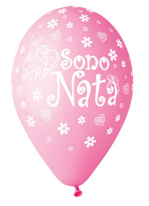 palloncini 13&quot; rosa sono nata 