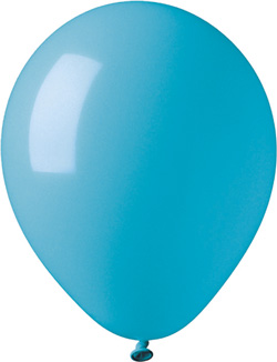 busta 100 palloncini 13&quot;celeste