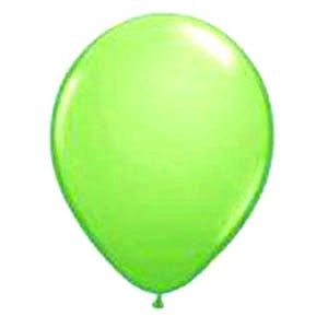 busta 100 palloncini lime 13&quot;