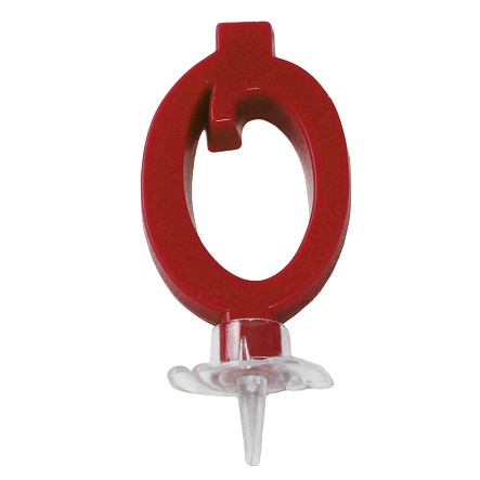 candela n.0 rosso cm 7