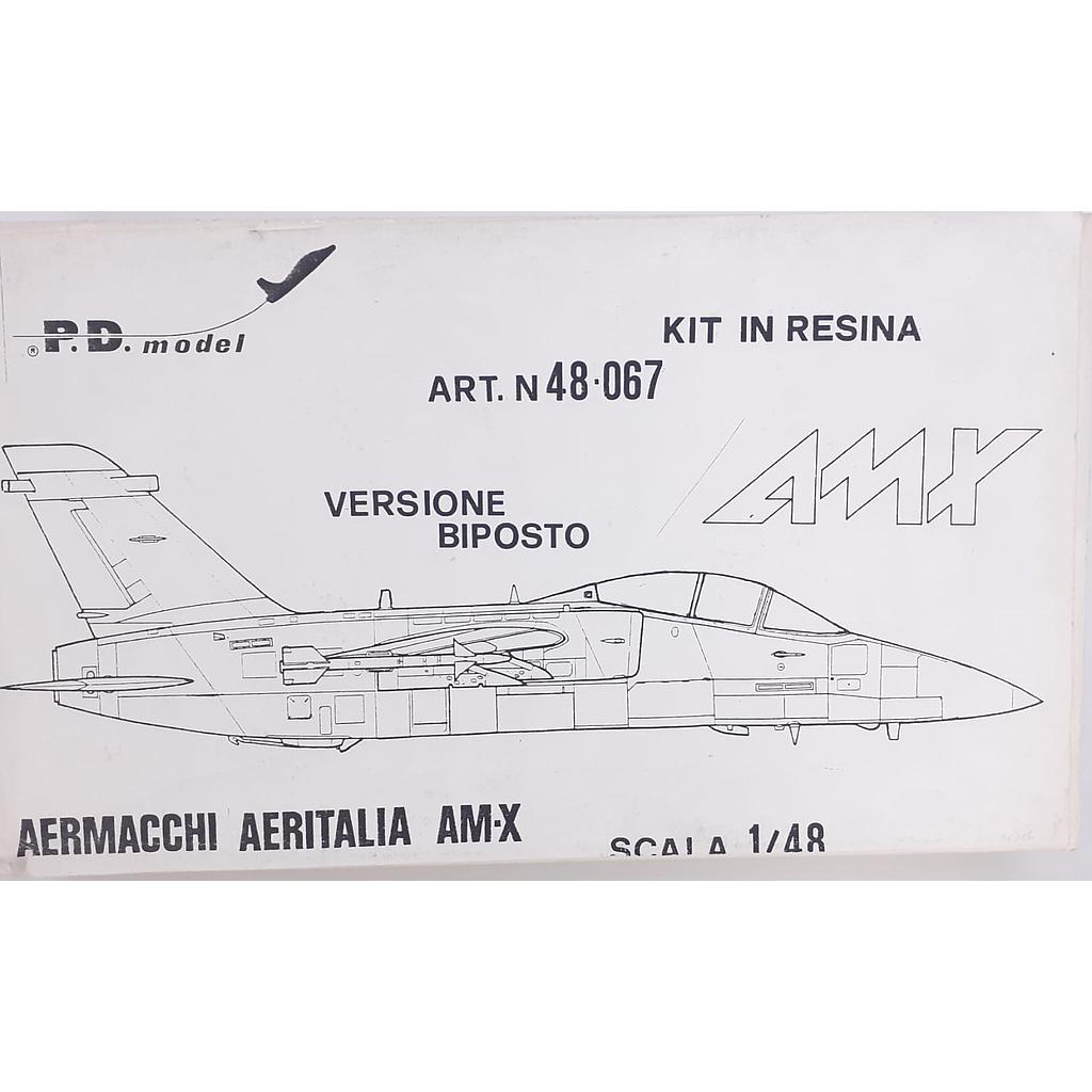 Aermacchi Aeritalia AM-X versione biposto 1/48 kit in resina