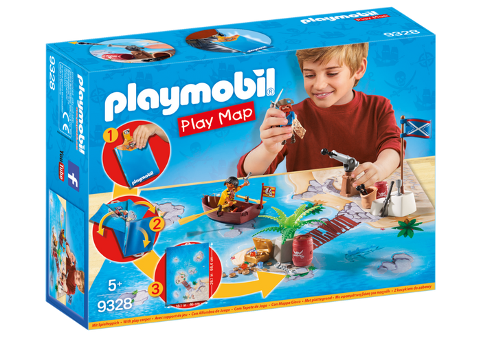 Il tesoro dei pirati - play map