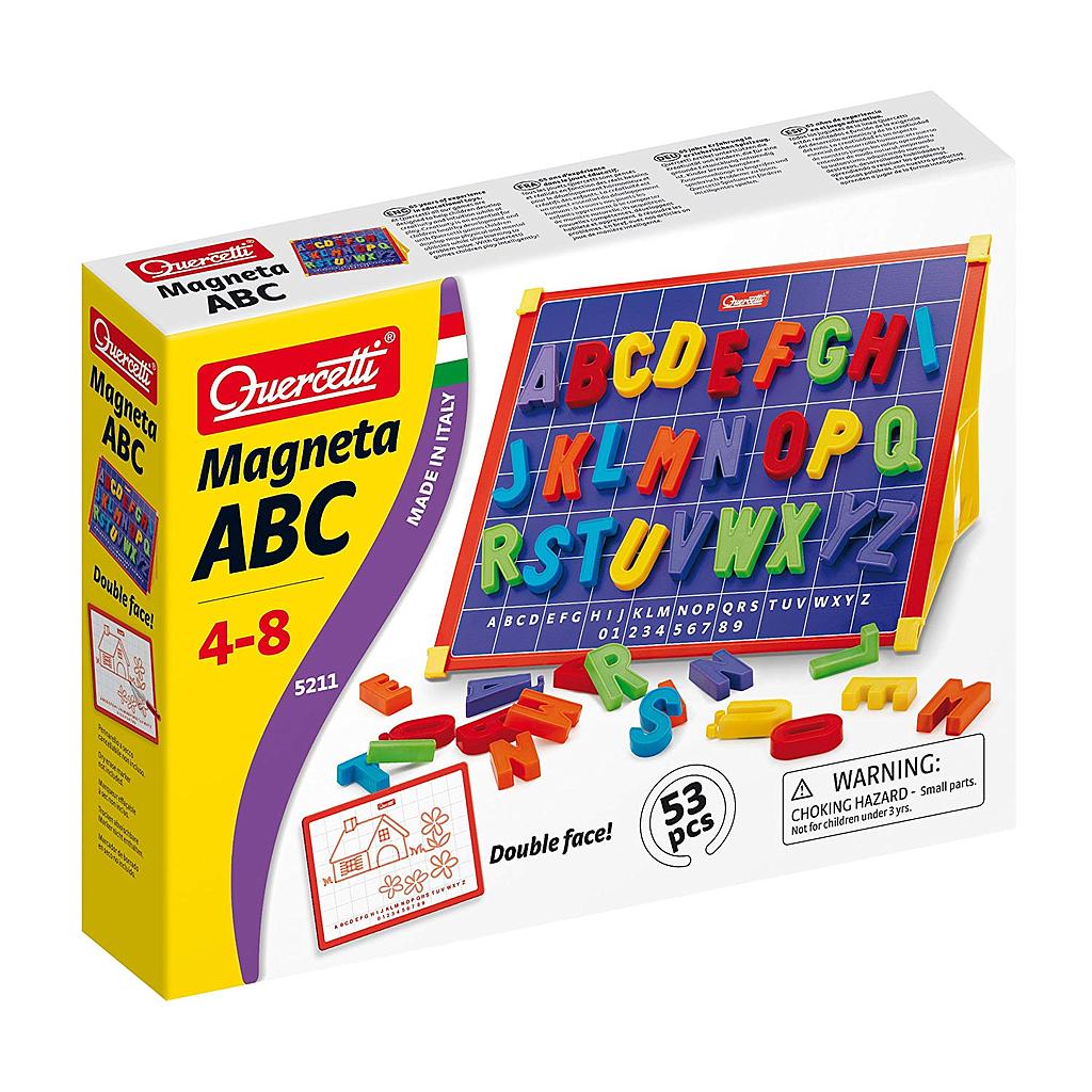 Magnetino lavagna doubleface abc