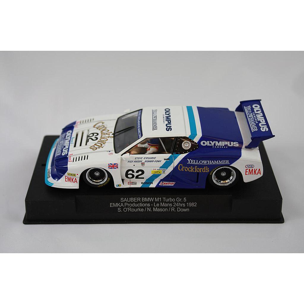 sauber bmw m1 turbo gr.5 le mans 1982