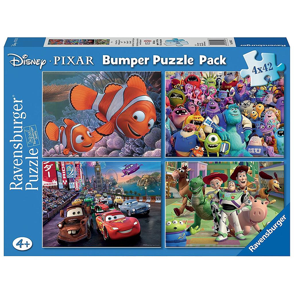 Disney pixar 4x42 pezzi