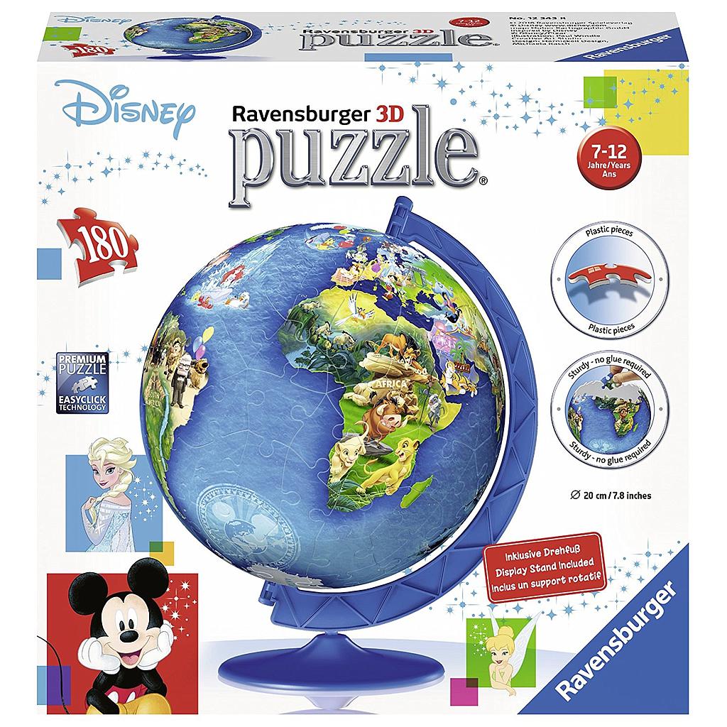 Globo Disney puzzle 3D 180 pezzi