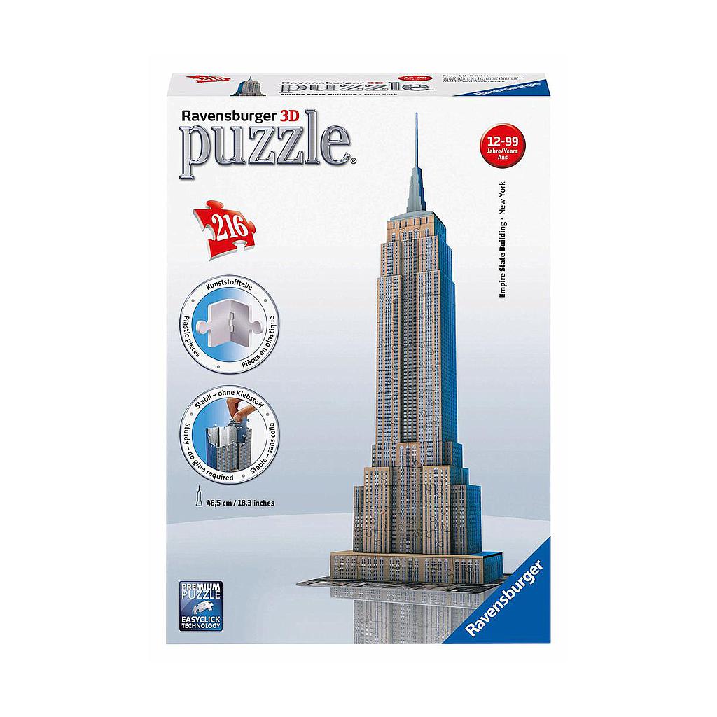 Empire state building puzzle 3D 216 pezzi