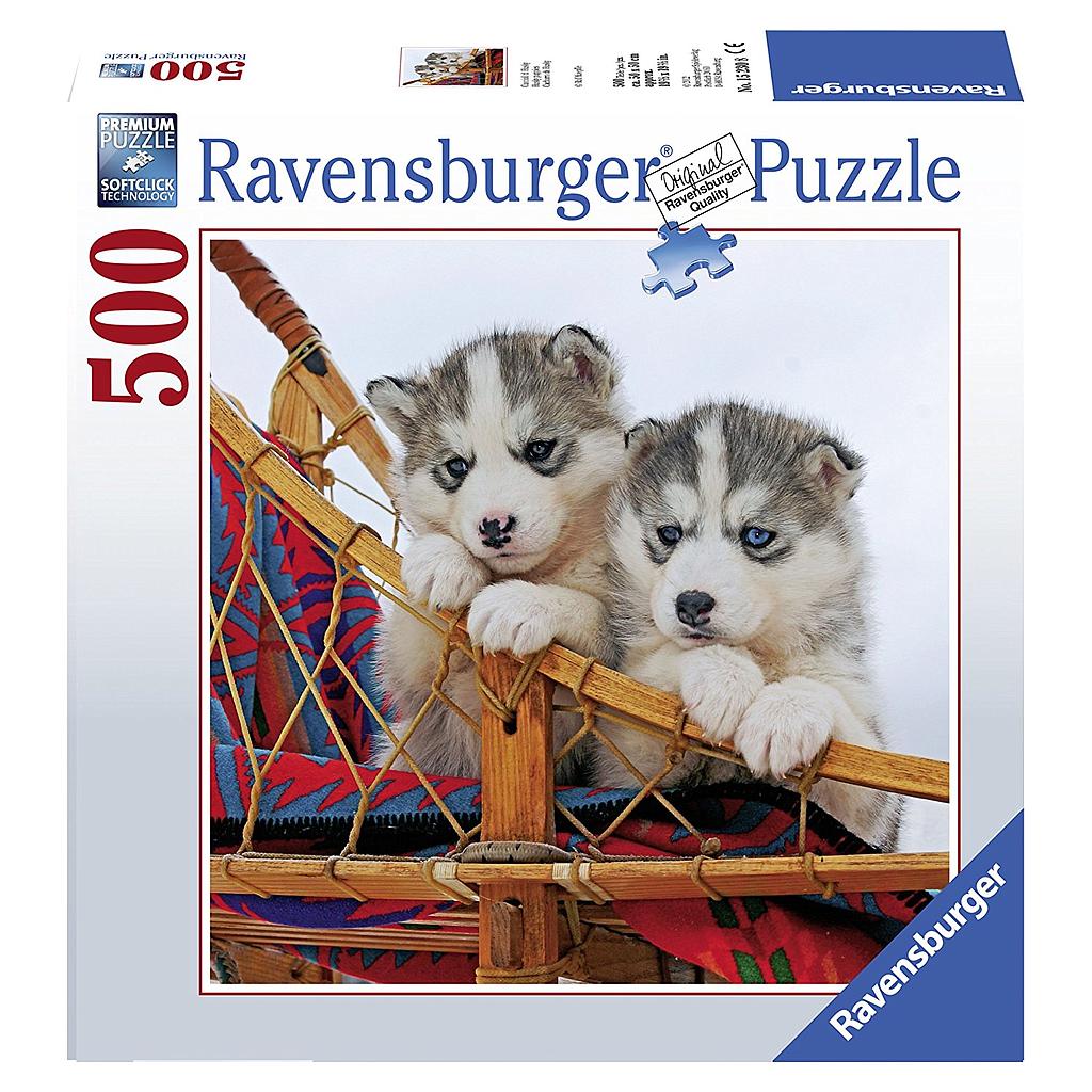 Cuccioli di Husky 500 pezzi