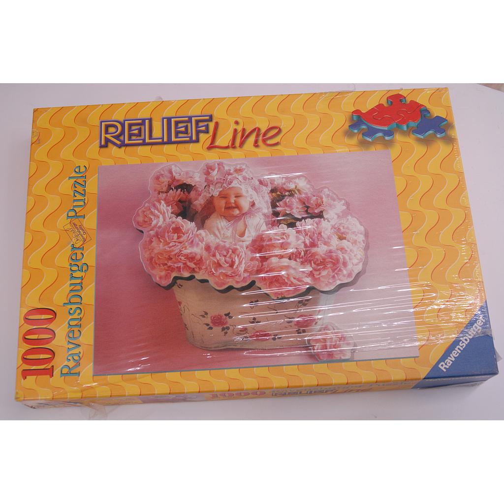 baby in pink 1000pz relief line
