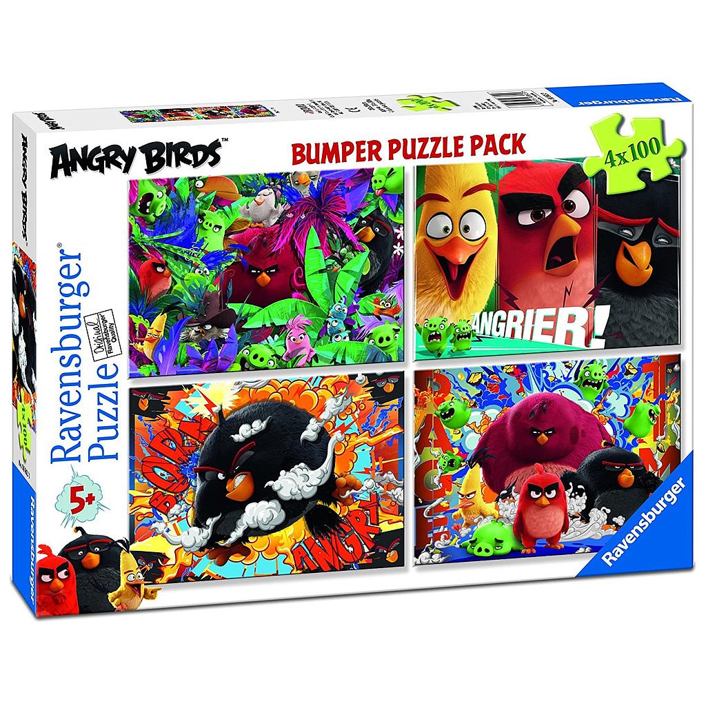 angry birds 4X100 pz