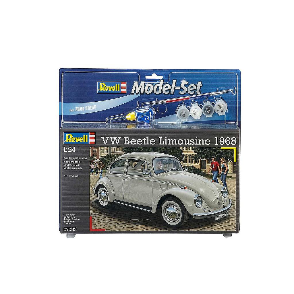 vw beetle limousine 1968 1/24 model set