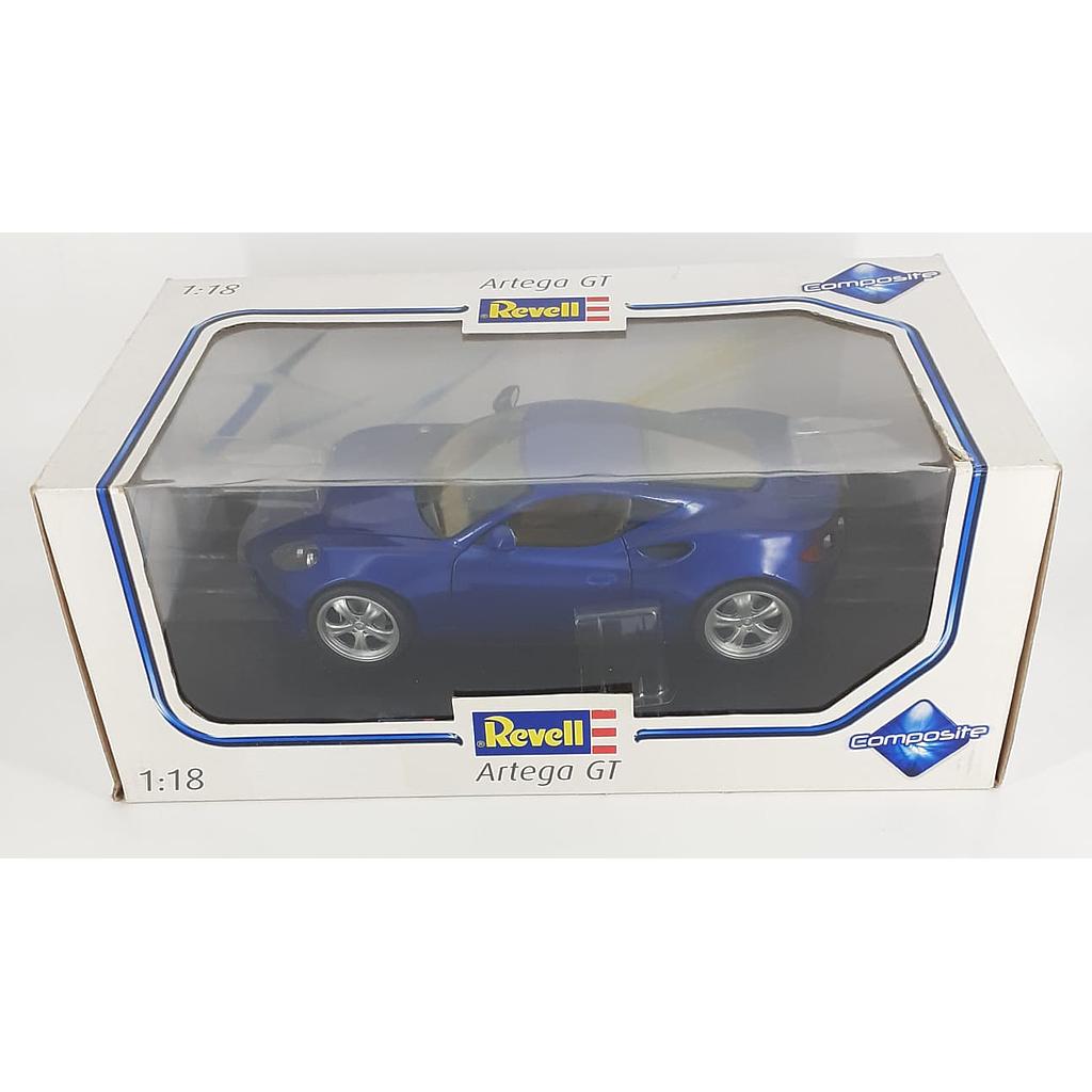 auto Artega GT metalizzata blu 1/18