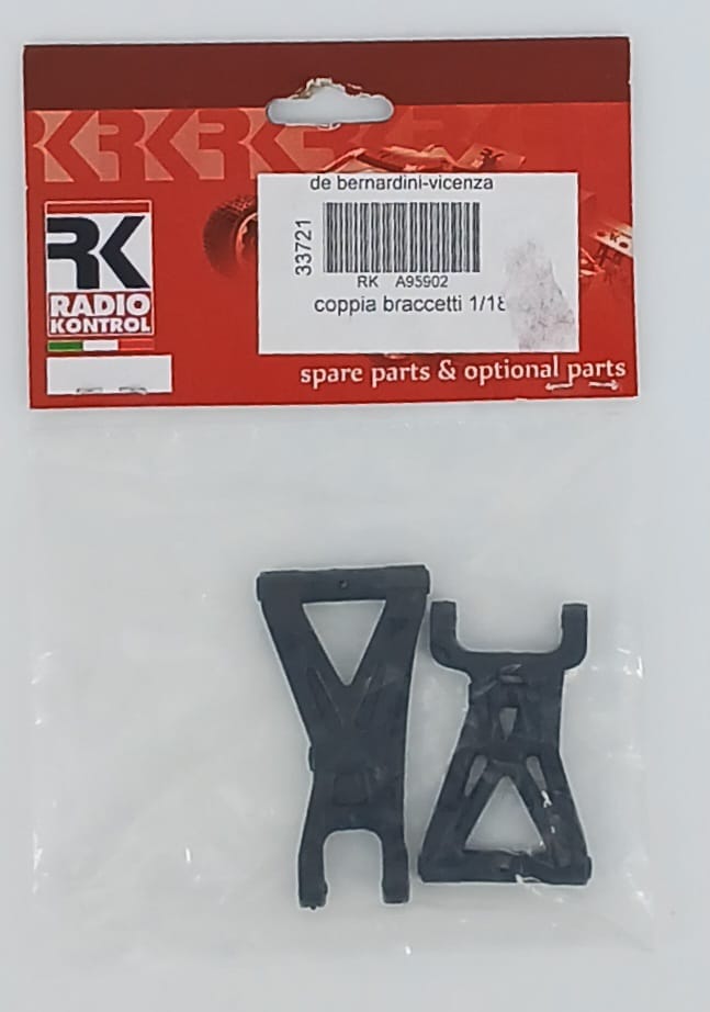 coppia braccetti inferiori 1/18 RK